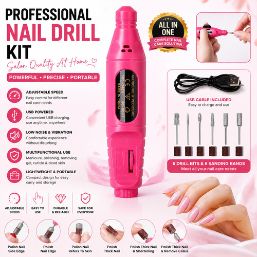 Electric nail drill - nail,