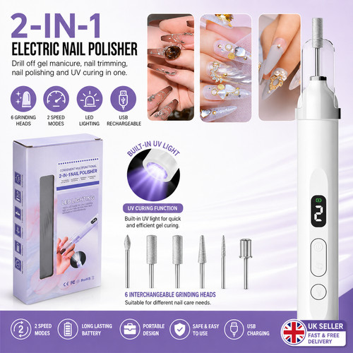 Electric nail grinder - nail,